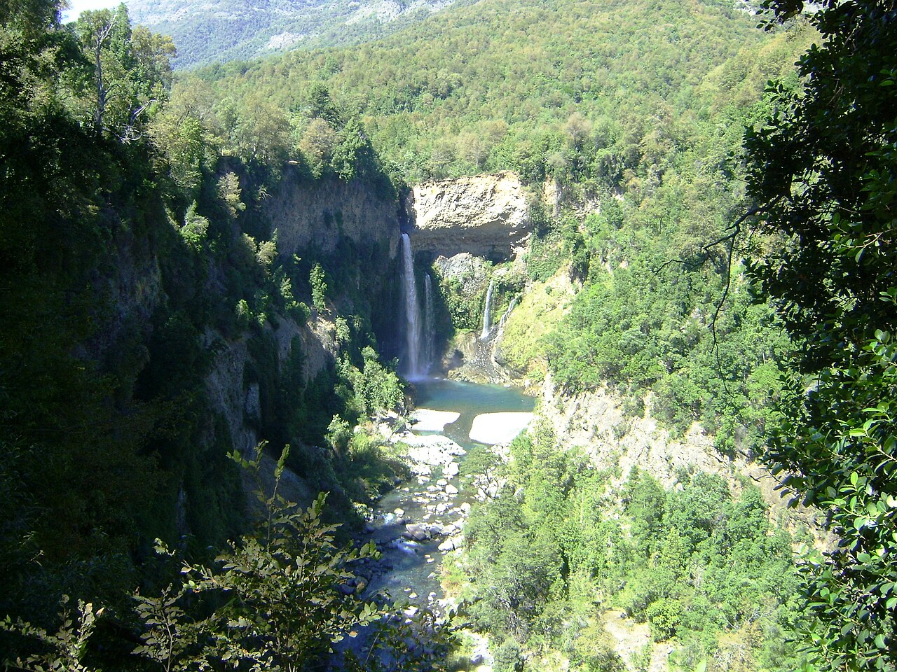 Sin imagen: Parque Nacional Radal Siete Tazas